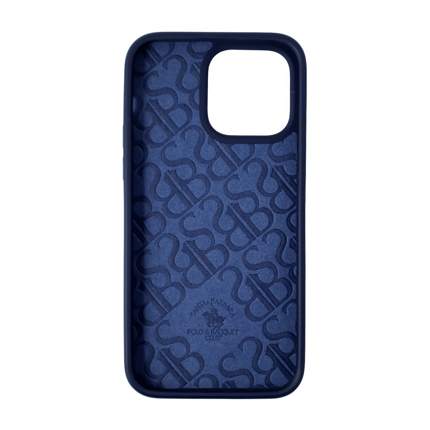 Savanna Series Santa Barbara Polo & Racquet Club Leather Embroidery iPhone Case - (Panther) - WINKOTECH