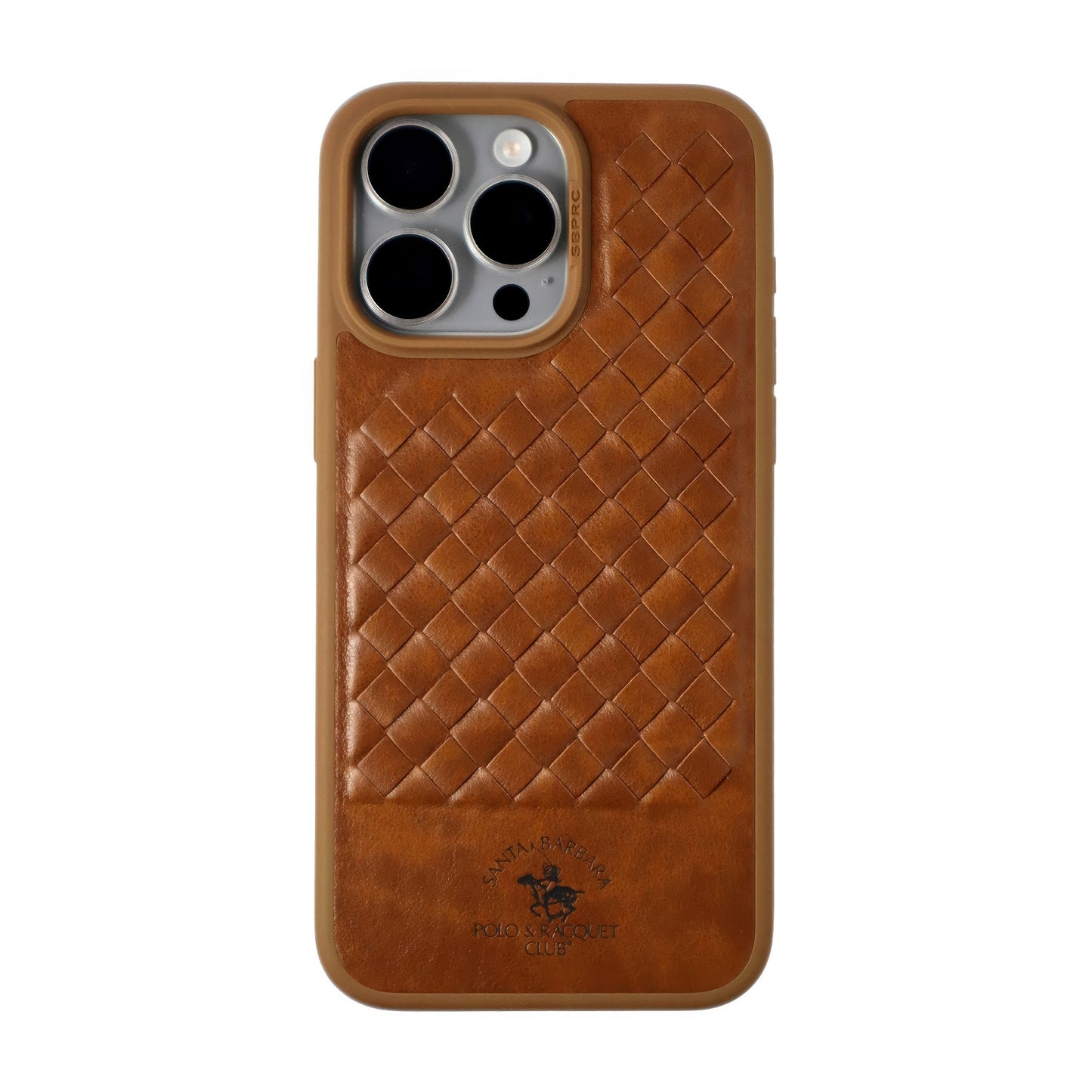 Ravel Series Santa Barbara Polo & Racquet Club Leather iPhone Case - (Brown) - WINKOTECH