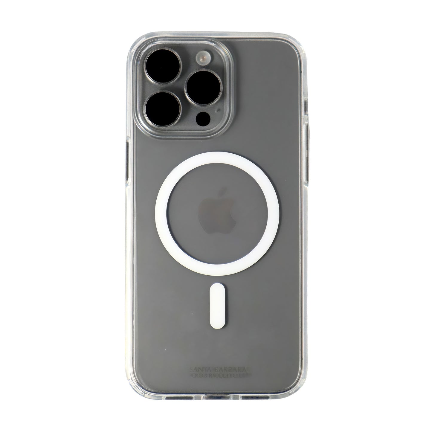Non-Yellowing Glenn Series Santa Barbara Polo & Racquet Club Transparent Clear iPhone Case - WINKOTECH