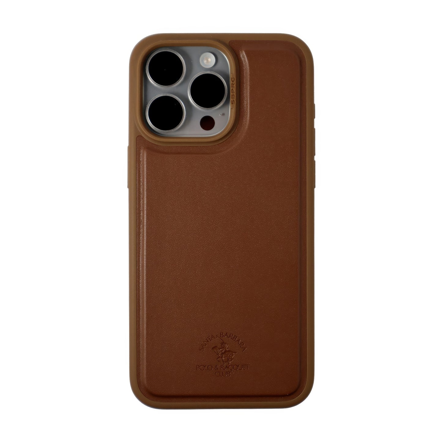 Timothy Series Santa Barbara Polo & Racquet Club Wallet & Leather iPhone 15 Pro Max Case - (Brown) - WINKOTECH