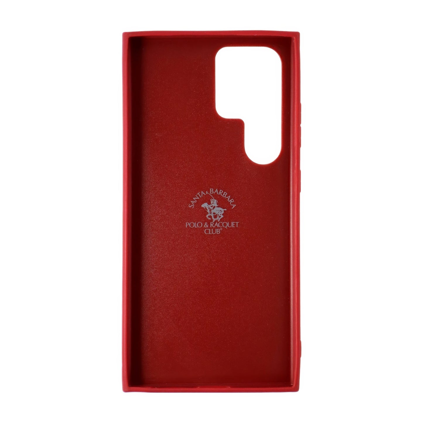 Knight Series Santa Barbara Polo & Racquet Club Leather Samsung S24 Phone Case - (Red) - WINKOTECH