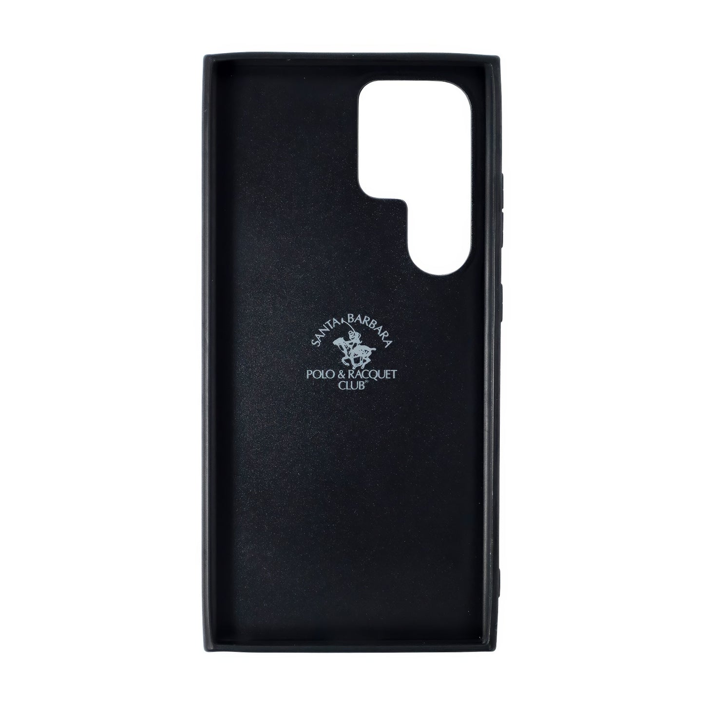 Knight Series Santa Barbara Polo & Racquet Club Leather Samsung S24 Phone Case - (Black) - WINKOTECH