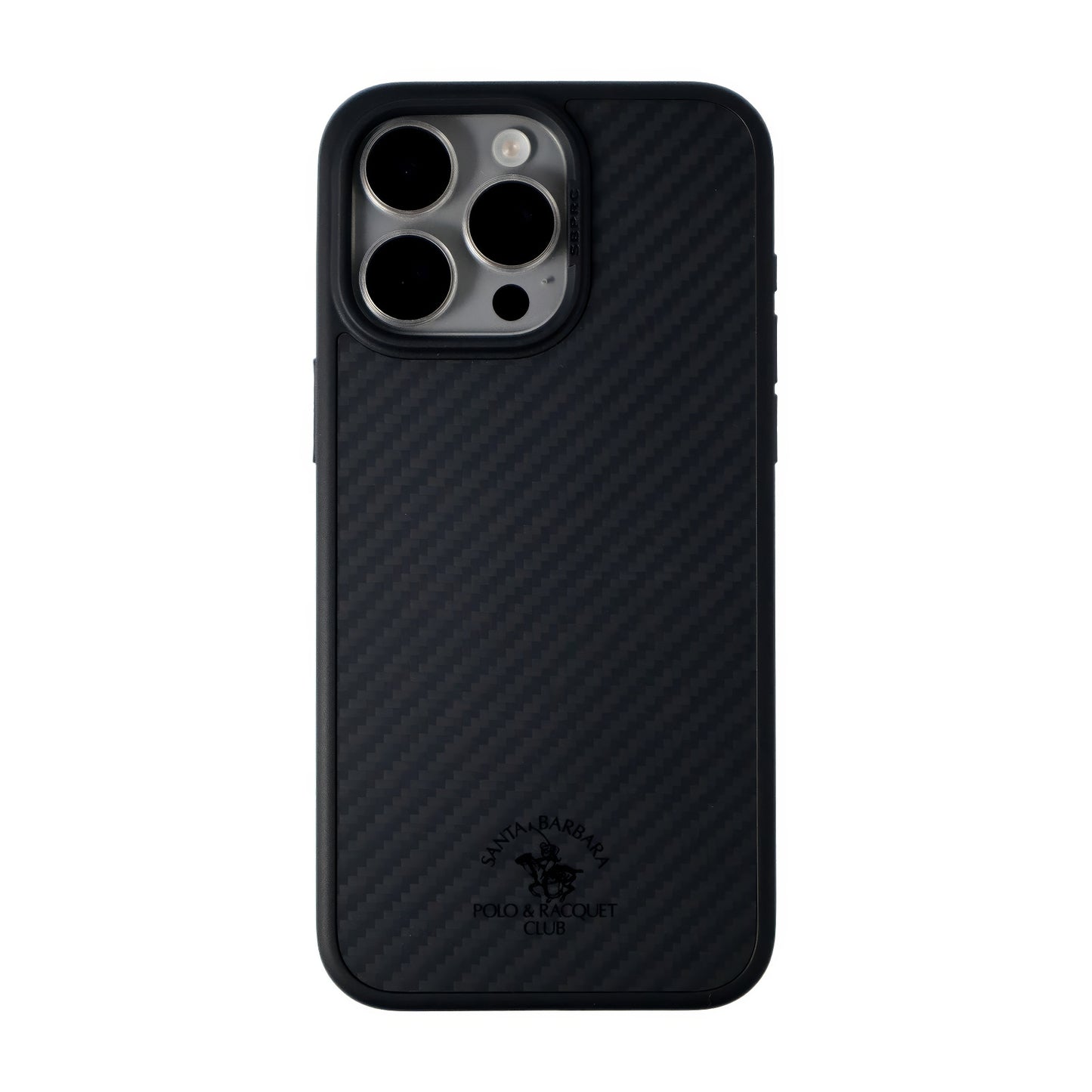 Elvis Series Santa Barbara Polo & Racquet Club Real Carbon Fiber iPhone Case